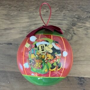 Original Mickey & Minnie Mouse Holiday Ball Ornament